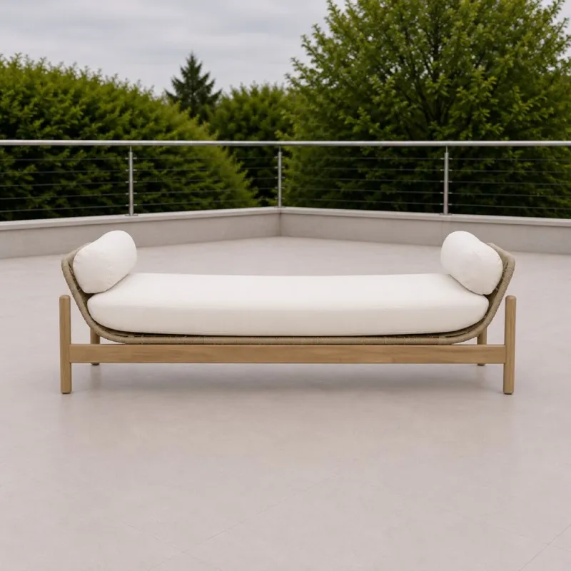 Talara Day Bed en Madera natural - Muebles para el exterior, Uruguay | Aihaus