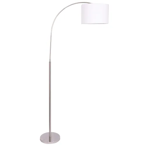 Lampara De Pie Blanco Metal Ml83778-bs en Blanco - Lámparas de pie, Uruguay | Divino
