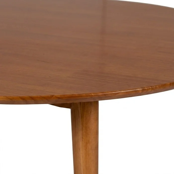 Mesa de Comedor Olmo - Redonda - 115 - Honey en Marrón - Mesas de comedor, Uruguay | Nyr, vista 5