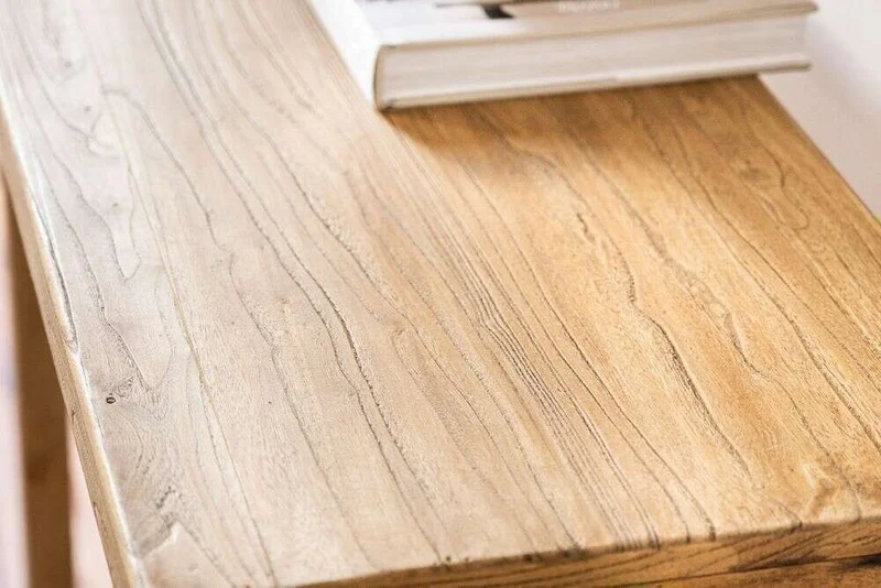 MESA DE ARRIMO / CONSOLA GEO - OLMO - 1.20 MTS en Madera natural - Bibliotecas, Uruguay | La Iberica, vista 10