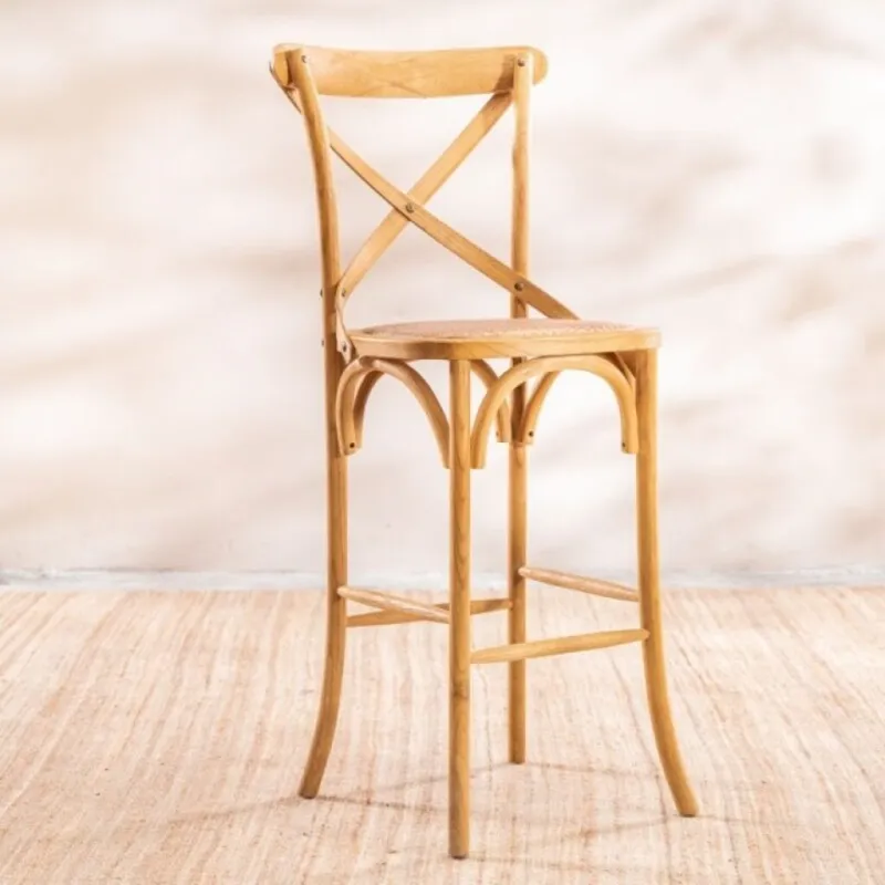 Banqueta Alta Finn en Madera natural - Butacas, banquetas y puffs, Uruguay | Aihaus