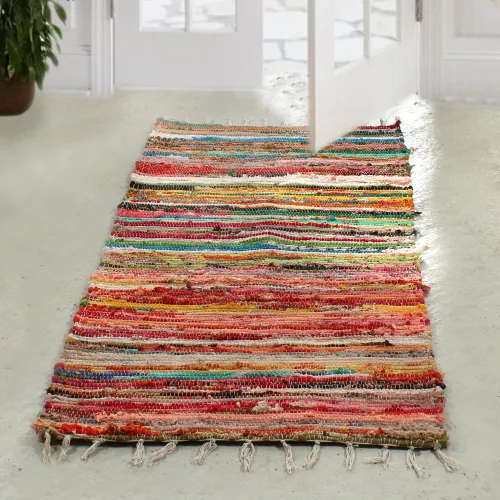 Alfombra Chindy Multi 70x140 en Multicolor - Textiles, Uruguay | Tiendas Montevideo