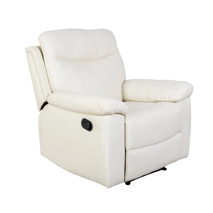 Recliner 1 Cuerpo Simil-cuero Natural-beige Lexus Crema en Beige - Sillones y sofás, Uruguay | Divino, vista 2