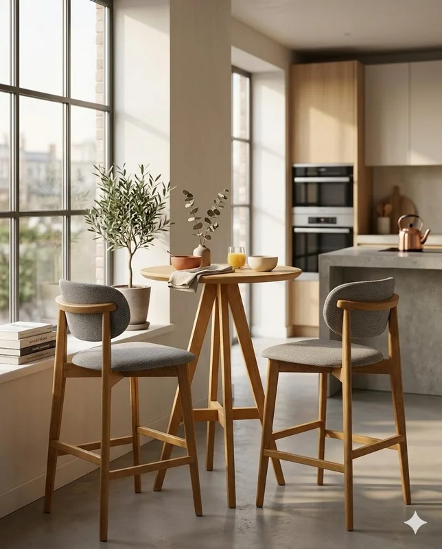 BANQUETA AXIS Miel y Gris claro T327C en Amarillo - Muebles, Uruguay | Indrana, vista 6