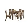 Juego De Comedor 6 Sillas Mesa Living Chocolate Roma en Marrón - Mesas de comedor, Uruguay | Soy Hogar, vista 2