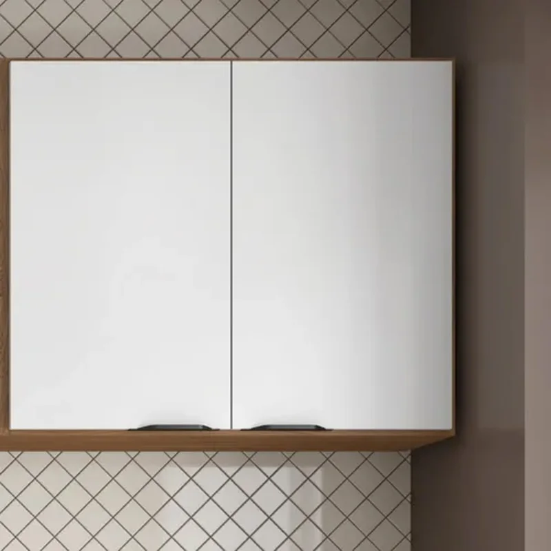 Mueble Aereo Alto De Cocina 2 Puertas Tiradores Metalicos Mdp en Multicolor - Muebles, Uruguay | Soy Hogar, vista 3