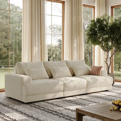Sofá NUVOLA BEIGE 4 CUERPOS - Sillones y sofás, Uruguay | Viasono
