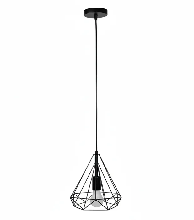 Lámpara colgante Diamond Wire en Negro - Lámparas colgantes, Uruguay | La Perla