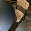 Juego de Comedor Mesa Louvre Redonda Negra 90cm + Sillas Esterilla Polipropileno - Sillas, Uruguay | Berna home, vista 4 de 5