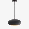 Lámpara de techo Inda de metal con acabado - negro Ø 30 cm en Negro - Lámparas colgantes, Uruguay | Kavehome, vista 1 de 6