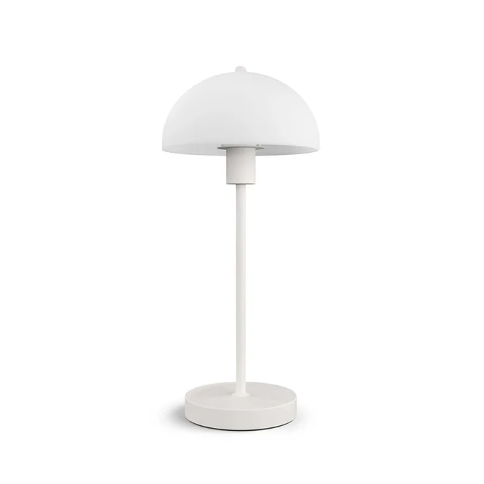 Luminaria De Mesa Mushroom Blanco en Blanco - Lámparas de mesa, Uruguay | Serlux