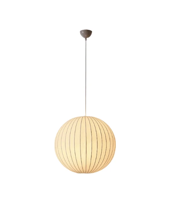 L. COLGAR JAPAN BOLA D60XH56 en Beige - Lámparas colgantes, Uruguay | Más Infinito Casa