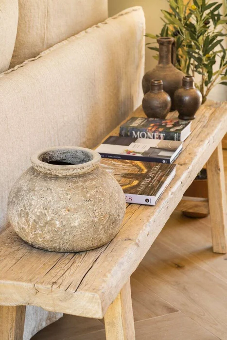 BANCO ISIDRO - OLMO - 1.83 X 35 en Madera natural - Butacas, banquetas y puffs, Uruguay | La Iberica, vista 2