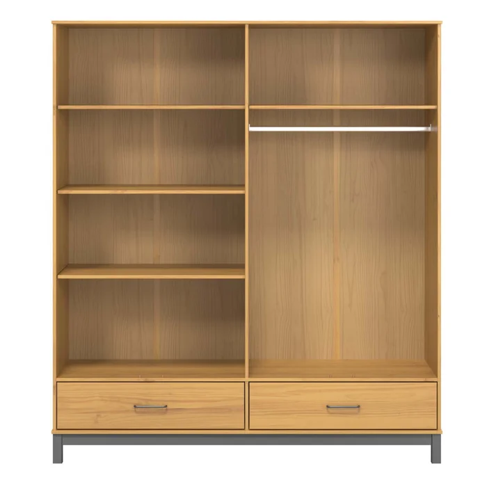 Placard 4 Puertas Madera Natural-beige Capri en Madera natural - Roperos y placares, Uruguay | Divino, vista 2