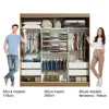 Ropero Placard Matrimonial Reno 180CM Pareja con 1 Espejo 3 Puertas Co - Roperos y placares, Uruguay | Balton, vista 18 de 24