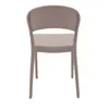 Silla Sissi Respaldo Cerrado en Polipropileno - Color beige - 92046/421 en Beige - Sillas, Uruguay | Champagne Home, vista 4 de 4