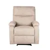 Recliner Manual 1 Cuerpo Tela Natural-beige Nassu Beige en Beige - Sillones y sofás, Uruguay | Divino, vista 5 de 7