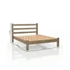 Cama 2 plazas Sofia en Madera natural - Dormitorio, Uruguay | La Cueva Muebles, vista 4 de 4