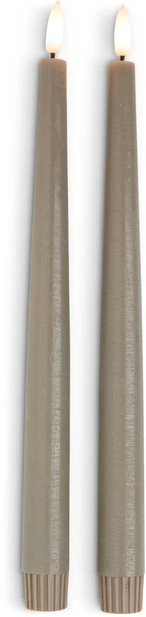 Vela LED GUDMUND A29cm 2 unidades en Gris - Velas y Portavelas, Uruguay | JYSK, vista 2