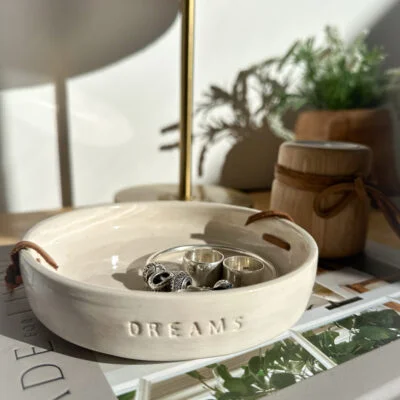Alhajero de cerámica nudo en Blanco - Decoración, Uruguay | Dreams On Time, vista 4