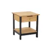 Mesa De Luz Madera 1 Cajón Línea Denver - Mesas de luz, Uruguay | Ecowood, vista 2 de 7