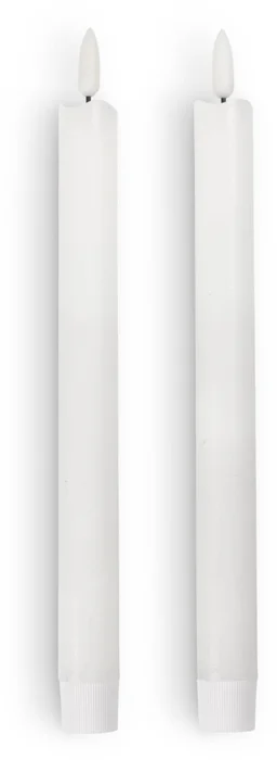 Vela candelabro LED ESBEN A25cm 2 uds en Blanco - Velas y Portavelas, Uruguay | JYSK