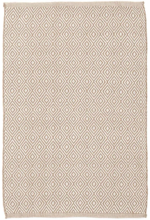 PETIT DIAMOND KHAKI/IVORY en Beige - Textiles, Uruguay | Sentido Jose Ignacio