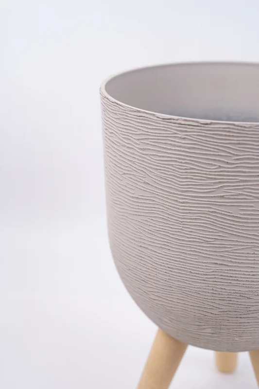 Maceta Teli - Beige en Beige - Decoración, Uruguay | Indian, vista 3