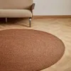 Alfombra Despas de fibras sintéticas - terracota Ø200 cm en Rojo - Textiles, Uruguay | Kavehome, vista 2 de 5