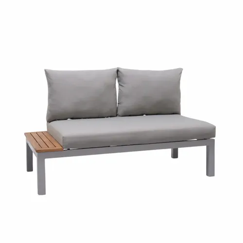 Sofa 2 cuerpos Kingsbury en Gris - Muebles para el exterior, Uruguay | Rústico Hogar