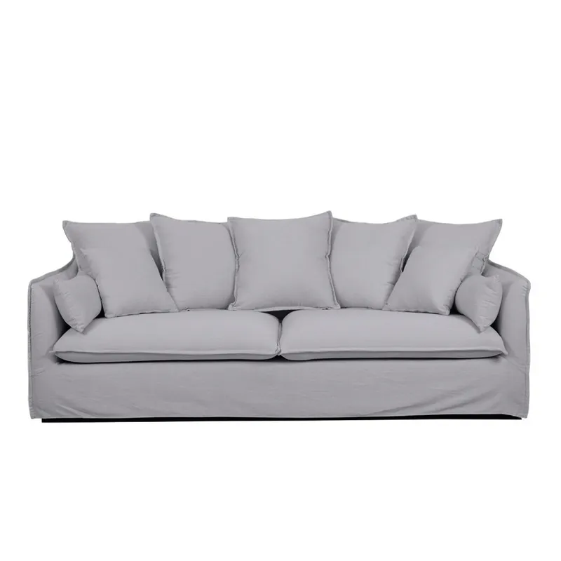 Sofá Hobart, 3 Cuerpos - Gris en Gris - Sillones y sofás, Uruguay | Indian