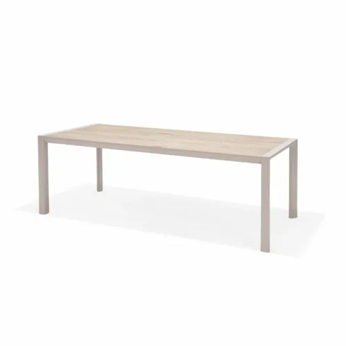 Mesa rectangular 207x90cm - Urbanite - Beige en Beige - Muebles para el exterior, Uruguay | Rústico Hogar