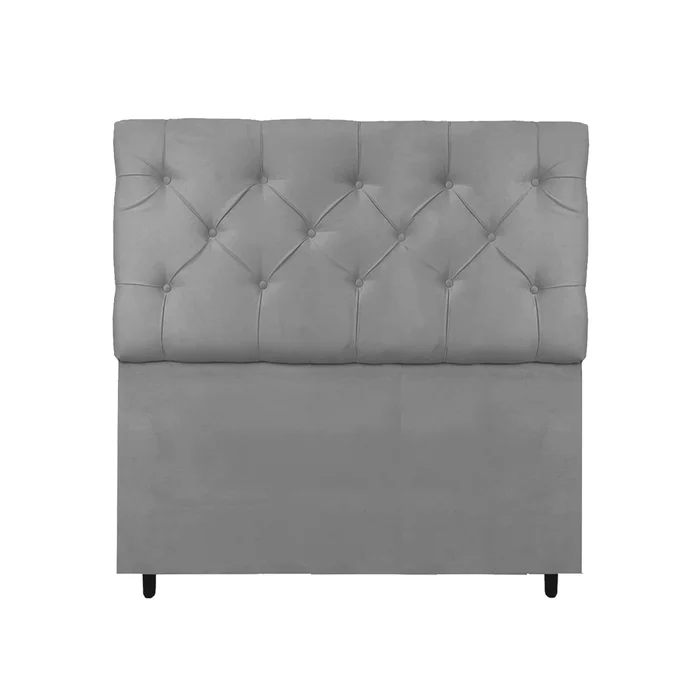 Respaldo Cabecera Queen Luxo - Tapizado Tela Suede en Negro - Respaldos de cama, Uruguay | Delta Center, vista 2