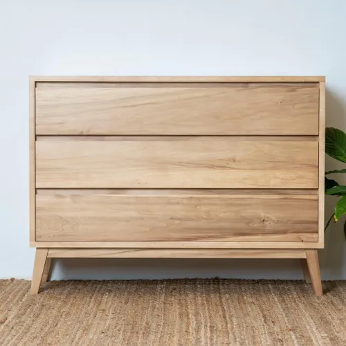Cajonera Denber en Blanco - Cómodas, Uruguay | Marvic
