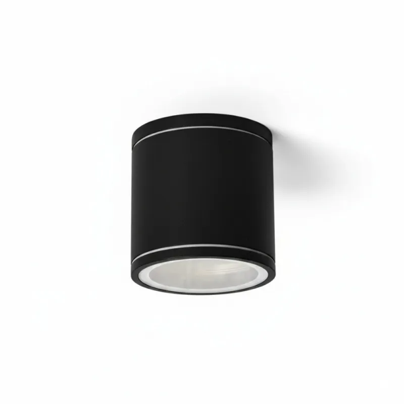 Luminaria Downlight Exterior Sardegna IP65 Negro E27 en Negro - Lámparas colgantes, Uruguay | Unilux
