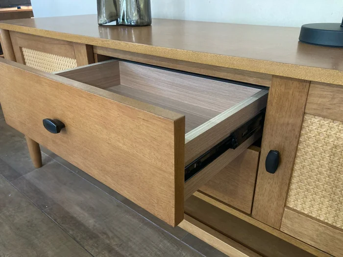 Rack Toulouse 150cm – Madera Natural de Gomero en Madera natural - Muebles para TV, Uruguay | Berna Home, vista 5