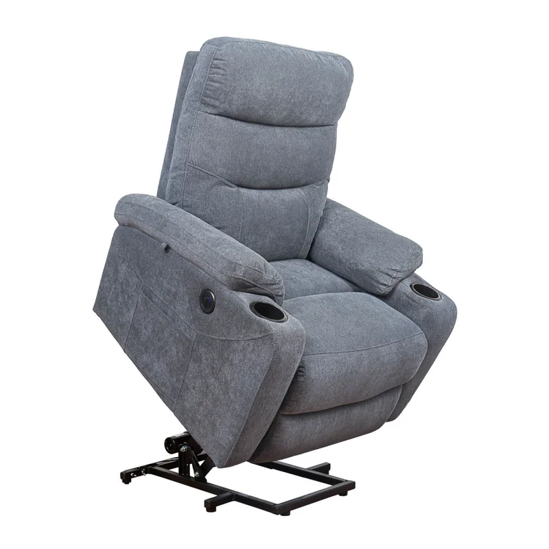 Sofá Reclinable Multifunción 1 Cuerpo Tela Gris Atika en Gris - Sillones y sofás, Uruguay | Divino, vista 5