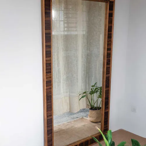 ESPEJO TRAMANDAÍ 210x110 en Madera natural - Espejos, Uruguay | Fundamento Muebles