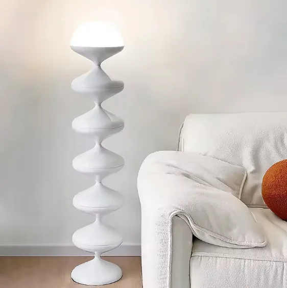 LUMINARIA CARLO WHITE en Blanco - Lámparas de pie, Uruguay | Berlina Store, vista 4