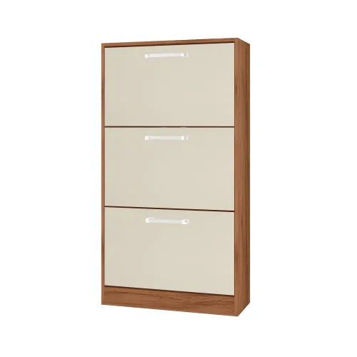 Zapatera Muebles 3 Puertas Dormitorio Jatoba Arena en JATOBA ARENA - Cómodas, Uruguay | Muebles Express