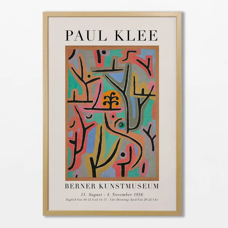 Paul Klee - Park bei Lu en Multicolor - Láminas, Uruguay | La Cuadrería