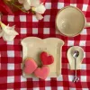 Kit desayuno con vaso de cerámica, apoya cucharas, plato y cucharita - Decoración, Uruguay | Dreams On Time, vista 9 de 46