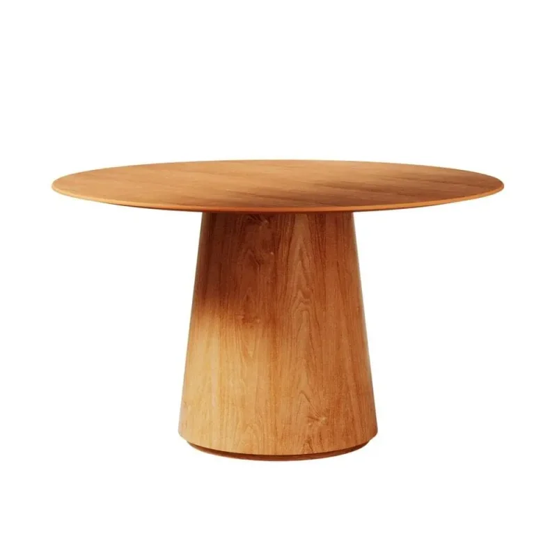 Mesa de comedor Zara 1.35 - Línea Manhattan - Marrón en Madera natural - Mesas de comedor, Uruguay | Nario Hogar, vista 3