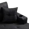Sofá con Chaise y Porta Vasos - Chicago - Sillones y sofás, Uruguay | Delta Center, vista 6 de 6