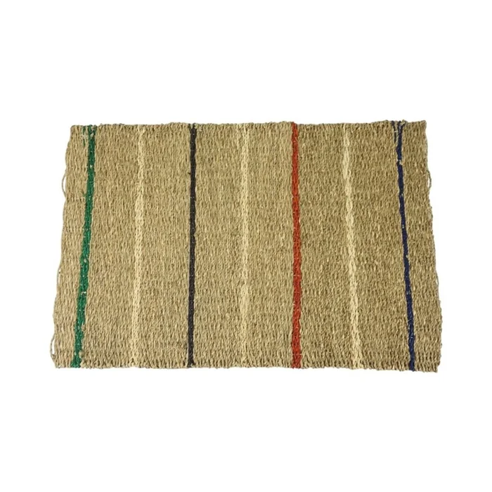 ALFOMBRA RECT. RAYAS SEAGRASS 80X50CM MULTICOLOR en Multicolor - Alfombras, Uruguay | Decohogar, vista 2