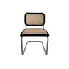 Silla Comedor Bauhaus Madera Natural/Negro Y Rattan - Butacas, banquetas y puffs, Uruguay | Berna home, vista 5 de 6