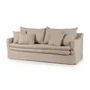 Sofá Gin con Funda - Tela Rústica - 3 cuerpos - TD5263-1636 (Capuccino) en Beige - Sillones y sofás, Uruguay | NYR, vista 1 de 5