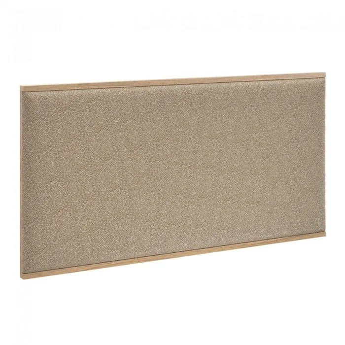 Respaldo King tapizado Bouclé Uma - Moderna - Hanover en Beige - Respaldos de cama, Uruguay | Rústico Hogar, vista 2