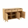 Aparador 3 Puertas 3 Cajones Natural - Línea Berlín - Muebles para TV, Uruguay | Ecowood, vista 3 de 3