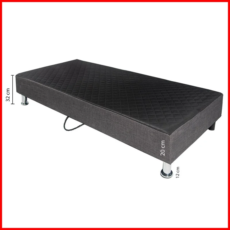 Cama box marinera 090×190 – FBL en Negro - Dormitorio, Uruguay | Punto Unión, vista 3